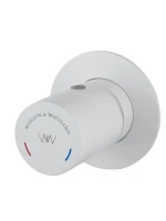 Смеситель для раковины Wonzon & Woghand WW-105-MW С ВНУТРЕННЕЙ ЧАСТЬЮ, матовый белый