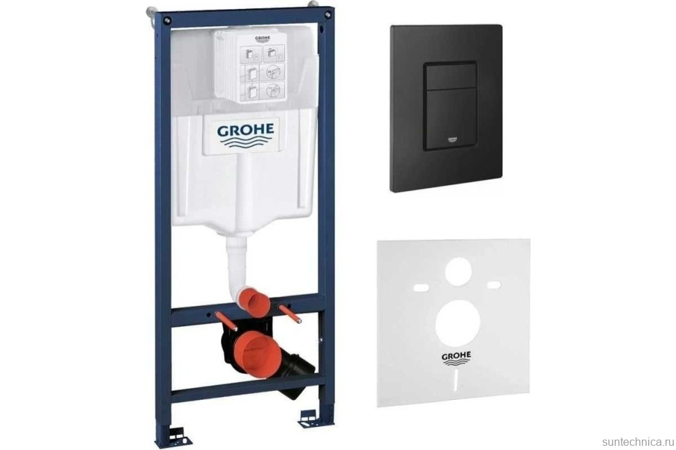 Инсталляция для унитаза Grohe пневматическое управление