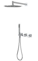 Душевой комплект Vincea Альто VSFW-6AL1CH С ВНУТРЕННЕЙ ЧАСТЬЮ, хром