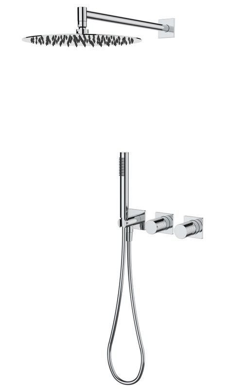 Душевой комплект Vincea Альто VSFW-6AL1CH С ВНУТРЕННЕЙ ЧАСТЬЮ, хром