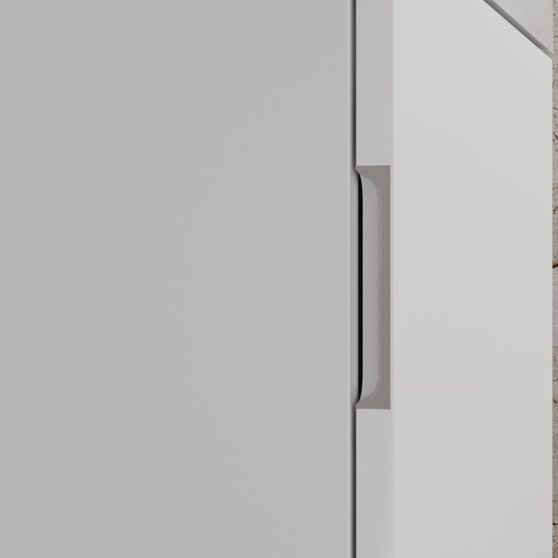 Тумба с раковиной Style Line Моно 50 напольная, белый софт, раковина Asti 50 белая