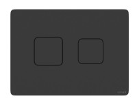 Кнопка смыва для унитаза Cersanit Accento Square 69078 пластик, цвет матовый черный