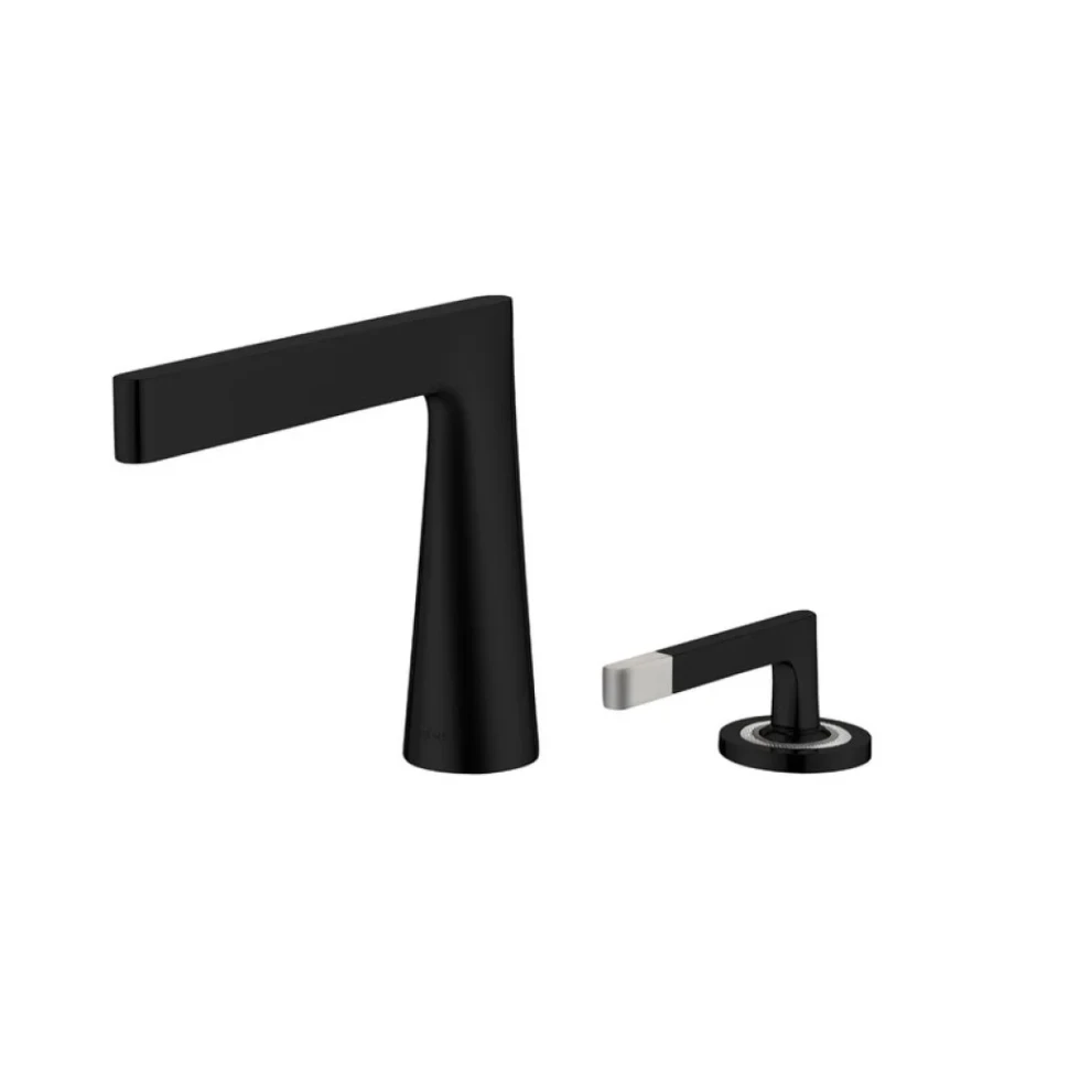 Смеситель для раковины Boheme Duo 161-B black