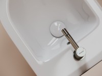 Биде подвесное Ceramicanova Alba, с крепежом для скрытого монтажа, белый, CN11006