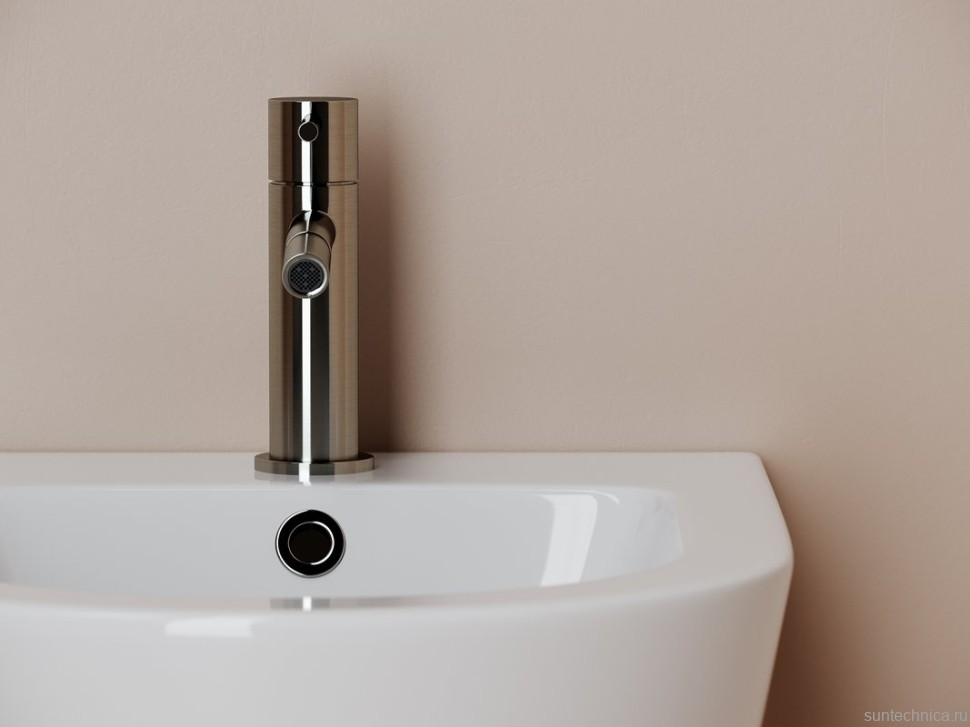 Биде подвесное Ceramicanova Alba, с крепежом для скрытого монтажа, белый, CN11006