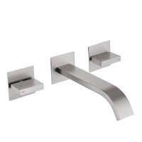 Смеситель для раковины Abber Wasserfall AF8612SP С ВНУТРЕННЕЙ ЧАСТЬЮ, сатин