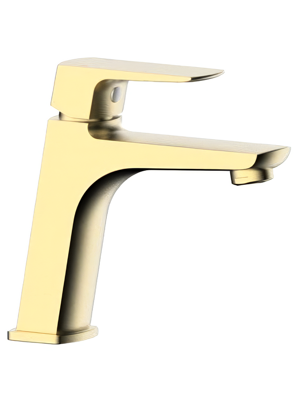 Смеситель для раковины Wonzon & Woghand Forza WW-139031-BG брашированное золото