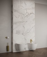 Унитаз подвесной Allen Brau Priority безободковый, белый глянец