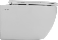 Унитаз подвесной Allen Brau Priority безободковый, белый глянец