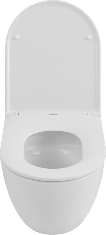 Унитаз подвесной Allen Brau Priority безободковый, белый глянец