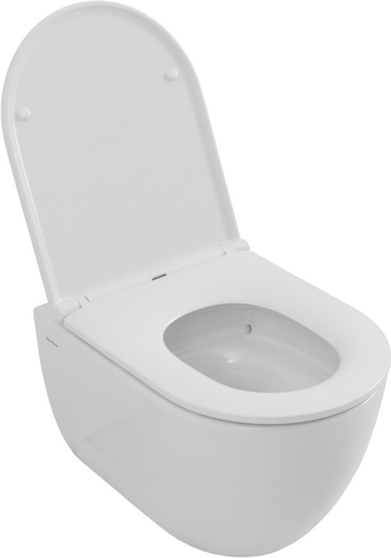 Унитаз подвесной Allen Brau Priority безободковый, белый глянец