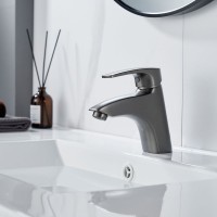 Смеситель для раковины/умывальника Shevanik S5001T, оружейная сталь Смеситель для раковины/умывальника Shevanik S5001T, оружейная сталь