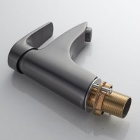 Смеситель для раковины/умывальника Shevanik S5001T, оружейная сталь Смеситель для раковины/умывальника Shevanik S5001T, оружейная сталь