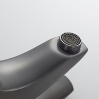 Смеситель для раковины/умывальника Shevanik S5001T, оружейная сталь Смеситель для раковины/умывальника Shevanik S5001T, оружейная сталь