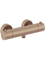 Термостатический смеситель Kludi Objekta 35200N138 для душа, брашированная бронза PVD