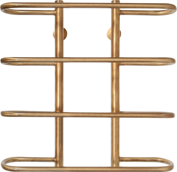 Полотенцесушитель водяной Secado Венеция 4603777476762 65x50 см, бронза, лесенка, латунь