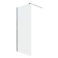 Душевая перегородка Niagara Eco NG-531-80 80х190, профиль хром, стекло прозрачное