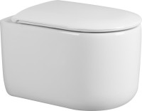 Унитаз подвесной Abber Bequem AC1129 безободковый, с микролифтом, белый