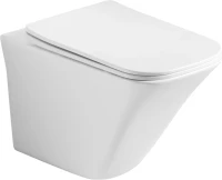 Унитаз подвесной Ceramicanova Mono CN1902 с микролифтом, безободковый