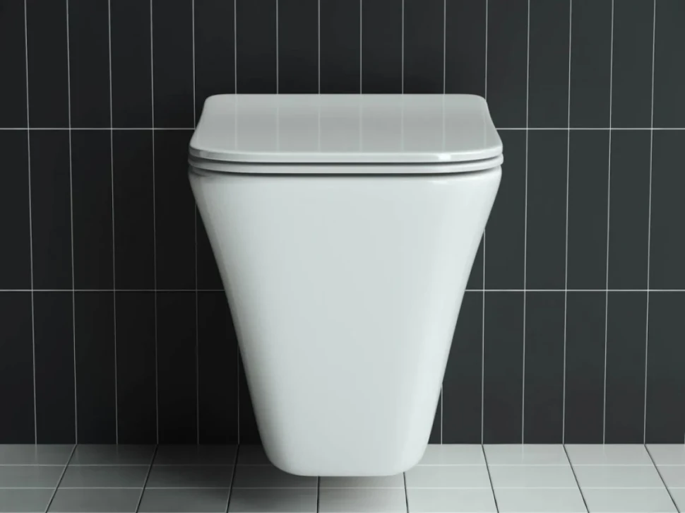 Унитаз подвесной Ceramicanova Mono CN1902 с микролифтом, безободковый