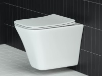 Унитаз подвесной Ceramicanova Mono CN1902 с микролифтом, безободковый