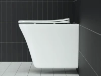 Унитаз подвесной Ceramicanova Mono CN1902 с микролифтом, безободковый