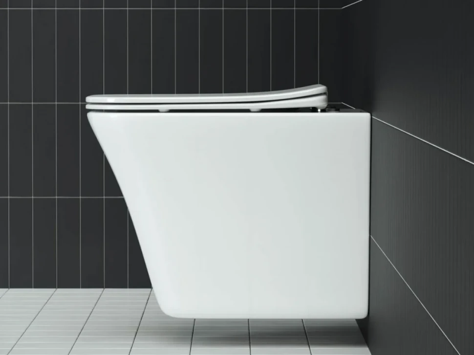 Унитаз подвесной Ceramicanova Mono CN1902 с микролифтом, безободковый