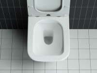 Унитаз подвесной Ceramicanova Mono CN1902 с микролифтом, безободковый