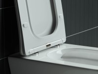 Унитаз подвесной Ceramicanova Mono CN1902 с микролифтом, безободковый