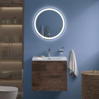 Мебель для ванной комнаты BelBagno Etna 39 60 rovere moro, раковина BB-8099-3-60