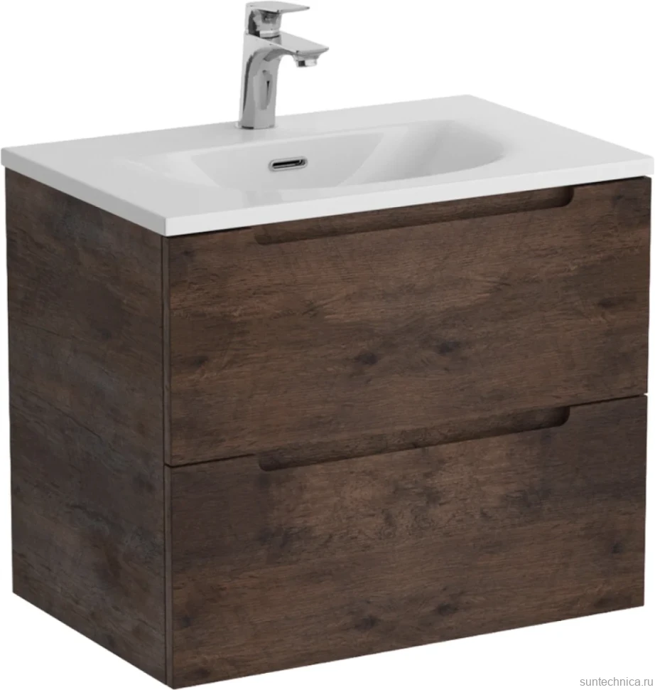 Мебель для ванной комнаты BelBagno Etna 39 60 rovere moro, раковина BB-8099-3-60