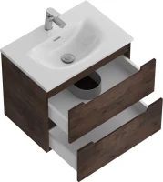Мебель для ванной комнаты BelBagno Etna 39 60 rovere moro, раковина BB-8099-3-60