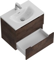 Мебель для ванной комнаты BelBagno Etna 39 60 rovere moro, раковина BB-8099-3-60