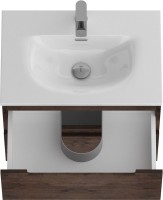Мебель для ванной комнаты BelBagno Etna 39 60 rovere moro, раковина BB-8099-3-60