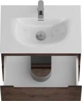 Мебель для ванной комнаты BelBagno Etna 39 60 rovere moro, раковина BB-8099-3-60