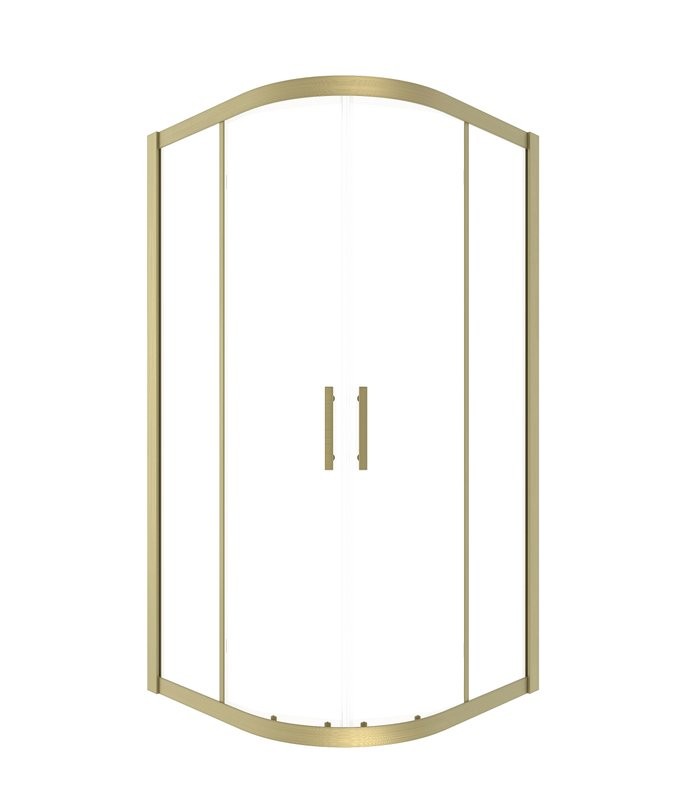 Душевой уголок Timo TPSS-90/17C-8 90x90 см, профиль матовое золото, стекло прозрачное