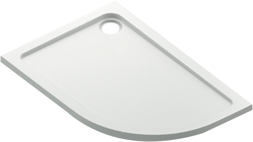 Поддон для душа Bas Раунд R 120x80 L