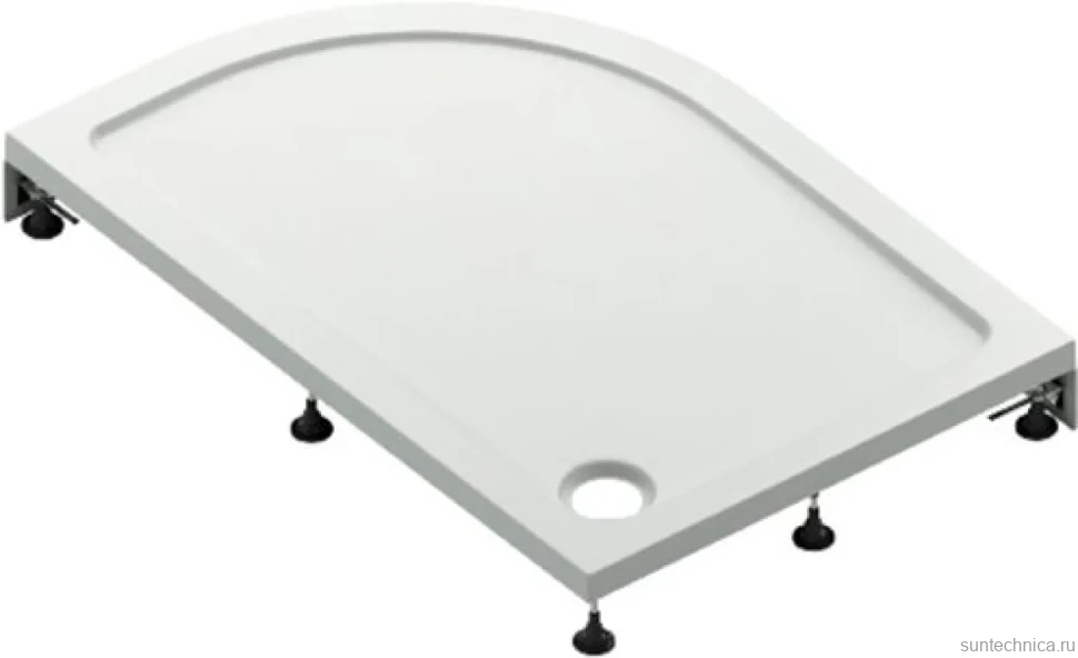 Поддон для душа Bas Раунд R 120x80 L