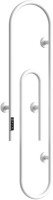 Полотенцесушитель электрический Bauedge Wall Clip AF0013 30x120, белый матовый