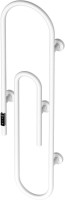 Полотенцесушитель электрический Bauedge Wall Clip AF0013 30x120, белый матовый