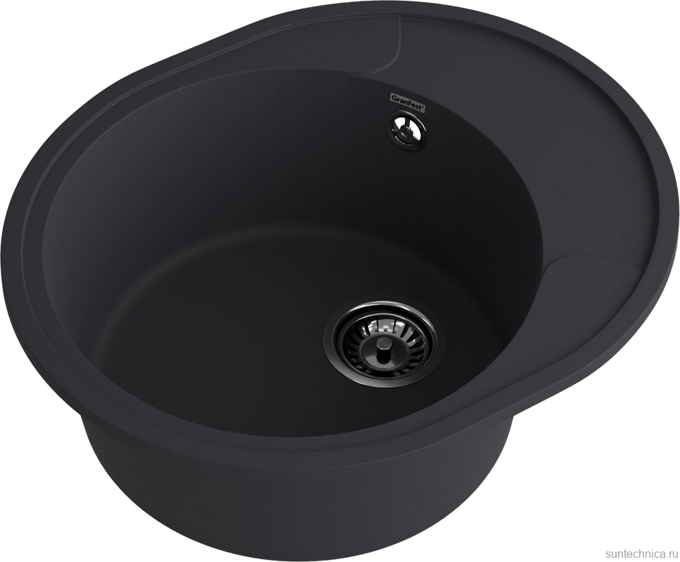 Мойка кухонная GranFest Urban 857L черная