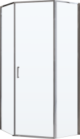 Душевой уголок BelBagno Uno 195 P 1 90 C Cr стекло прозрачное