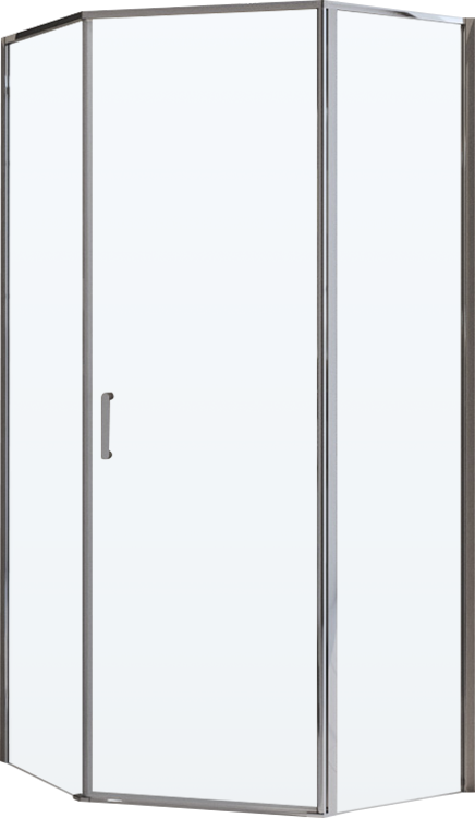 Душевой уголок BelBagno Uno 195 P 1 90 C Cr стекло прозрачное