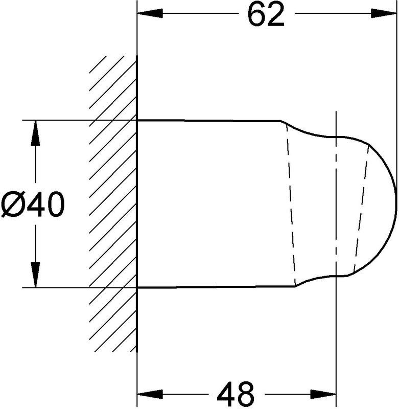 Настенный держатель Grohe Relexa Plus Relexa plus 28605000