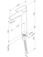 Смеситель для раковины AM.PM Gem F90A92000 Смеситель для раковины AM.PM Gem F90A92000