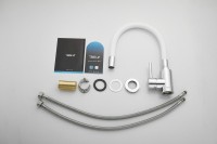 Смеситель для кухни BELZ B809 B73809-8 с гибким изливом, хром