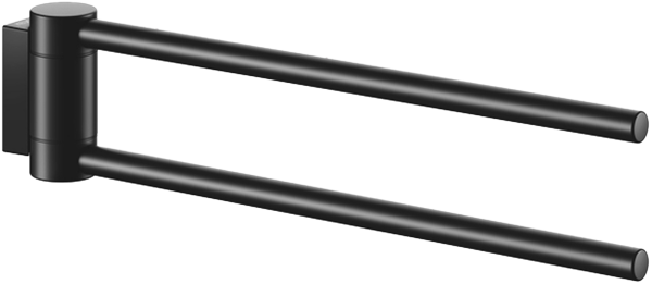 Полотенцедержатель Keuco Plan 14919370000 двойной, черный