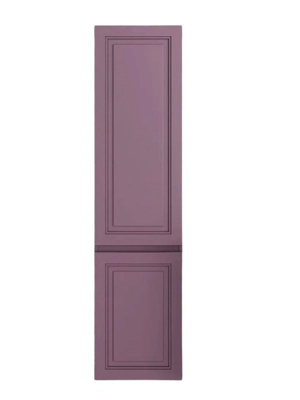 Шкаф-пенал для ванной Caprigo Wales Смальти 40 L лиловый