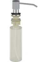 Мойка кухонная Ulgran U-400 342 графитовая + дозатор U-01 графит