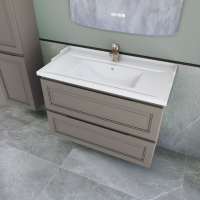 Тумба с раковиной Caprigo Wales 90 айрон